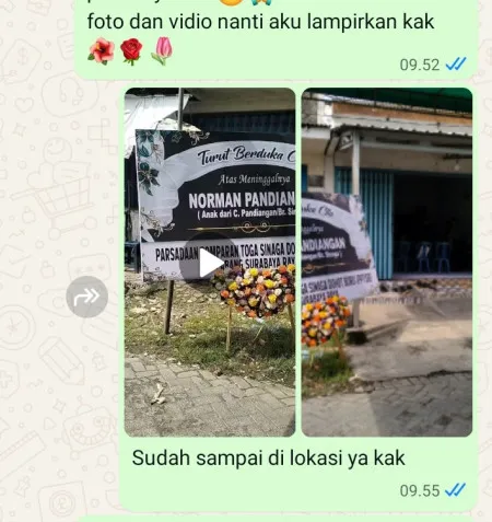 Pengiriman Karangan Bunga Bangkle Blora